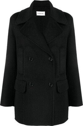 Double-Breasted Wool Coat-BV