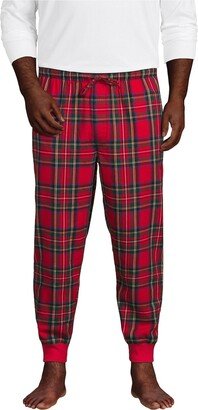 Men's Big & Tall Flannel Jogger Pajama Pants