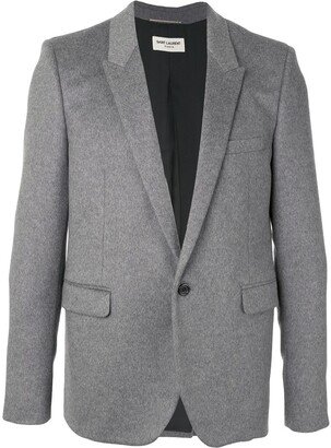 Single-Breasted Blazer-BG