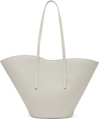 White Small Soft Tulip Tote