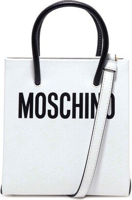 Logo Printed Tote Bag-AS