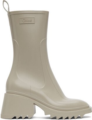 Beige Betty Rain Boots