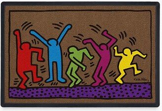 Keith Haring Dance Party Doormat