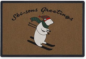 Ski-Sons Greetings Doormat