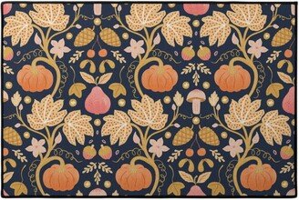 Door Mats: Autumn Gold - Multi Door Mat, Orange