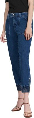 Arkin Womens Denim Casual Jogger Jeans