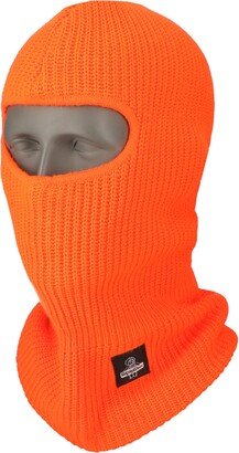 Men's Double Layer Acrylic Knit Open Hole Balaclava Face Mask