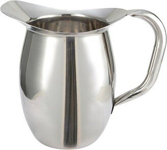 Bell Pitcher, Stainless Steel, 2 Quart