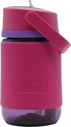 12 oz. Tritan Hydration Bottle with Rotating Intake Meter - Pink