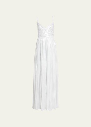 Hand Pleated Gown