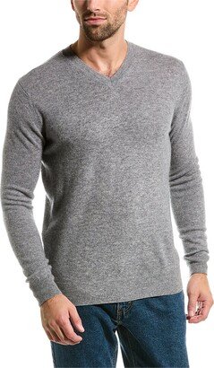 Classic Cashmere V-Neck Sweater-AF