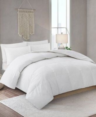 Lightweight White Goose Feather Down Comforters With Duvet Tabs