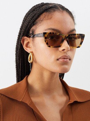 Mica Cat-eye Tortoiseshell-acetate Sunglasses