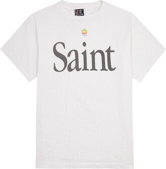 Saint Mxxxxxx Saint Printed Cotton T-shirt