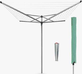 Topspinner Rotary Clothes Outdoor Airer Washing Line with Ground Spike and Cover