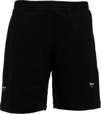 Logo Embroidered Elasticated Waistband Track Shorts