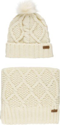 Ridley Beanie And Scarf Two Pieces Set-AA