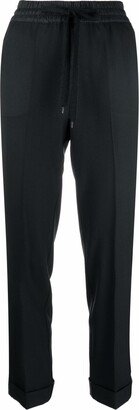 Drawstring Virgin Wool Trousers