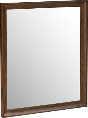 Knotty Walnut Dresser Mirror