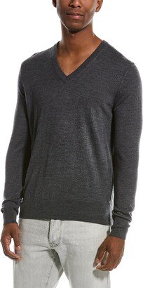 Basic Merino Wool V-Neck Sweater