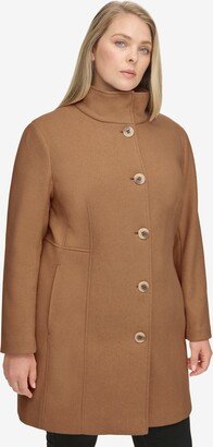 Women's Plus Size Walker Coat, Created for Macy's
