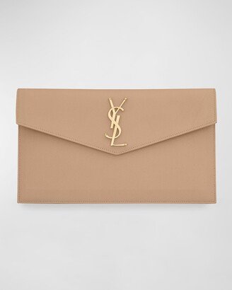 Uptown Medium Monogram Grain de Poudre Pouch Bag