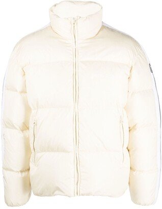 Logo-Trim Padded Short Jacket