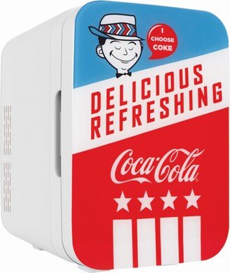 Coca-Cola Americana-10L Compact Thermoelectric Cooler And Warmer Mini Fridge