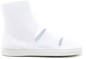 Neoprene High-Top Sneakers