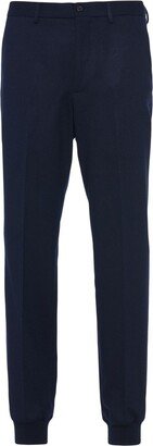 Tapered Wool Trousers-AF