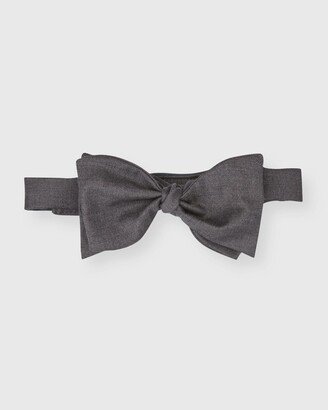 Men's Hollywood Glamour Wool Bow Tie