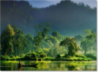 Hardibudi 'Painting Of Nature' Canvas Art - 32