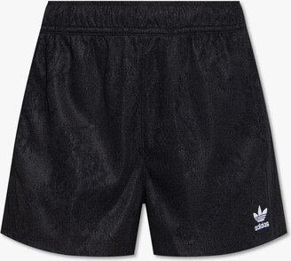 Shorts With Logo - Black-AC