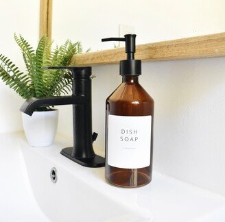 Soap Dispenser, Dish Soap, Modern Bathroom Set, Scandinavian Decor, Kitchen Dish, Glass Gift Idea, Minimalist