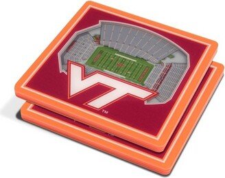 Virginia Tech Hokies 3D Stadium View Coaster