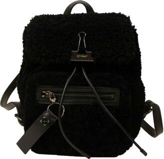 Women's Black 'Montone Binder' Mini Backpack