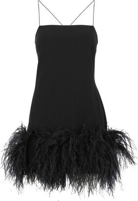 Fujiko Feathers Sleeveless Dress