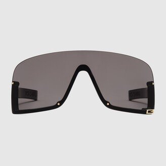 Mask-shaped frame sunglasses-AA