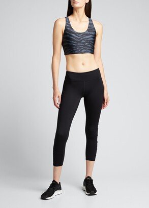 Show Your Stripes Hi-Shine Sports Bra-AA