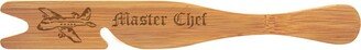 Personalized Bamboo Oven Rack Tool With Your Choice Of Airplane Design | Aviation Gift Pilot