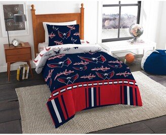 The Northwest Company NHL 808 Washington Capitals Twin Bed in a Bag Set