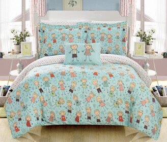 Woodland 8 Piece Full Bed In a Bag Comforter Set