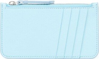 Four-Stitch Logo Leather Wallet-AA