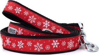 The Worthy Dog Let It Snow Dog Leash - Red - L