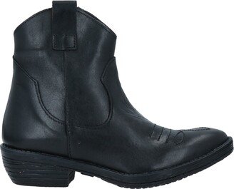 WIL DEMULDER London Ankle Boots Black