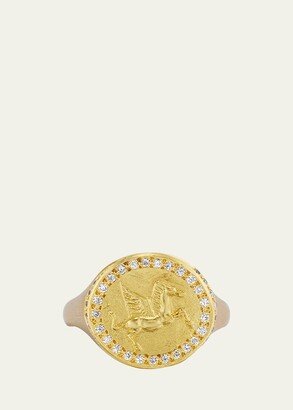 Christina Alexiou Coin Pegasus Ring