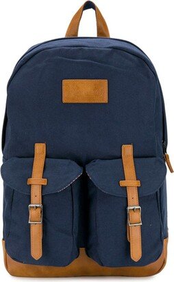 Blue Canvas Backpack