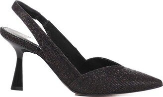 Chelsea Glittered Slingback Pumps