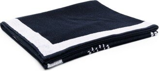 Embroidered-Logo Cotton Towel