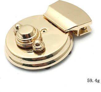 Mechanism Button Lock 10 Pcs Bag Hardware Accessories Large Mortise Diy Hand Front Panel Decoration